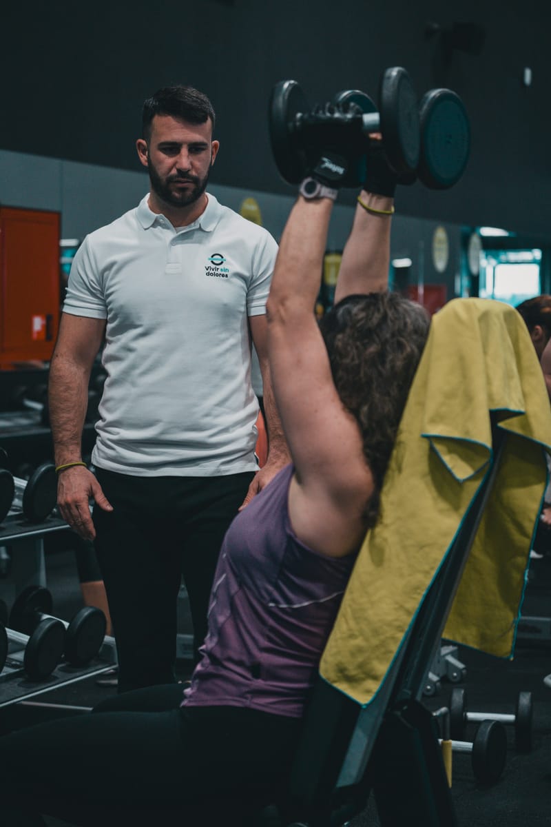 Jay Reynolds coaching a client.